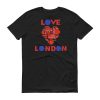 Anglotees Classic Design: Love London - Men's Soft-style Short-Sleeve T-Shirt