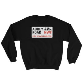 Anglotees Classic Design: Abbey Road Beatles Tribute - Sweatshirt