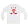 Anglotees Classic Design: Love London - Long Sleeve T-Shirt