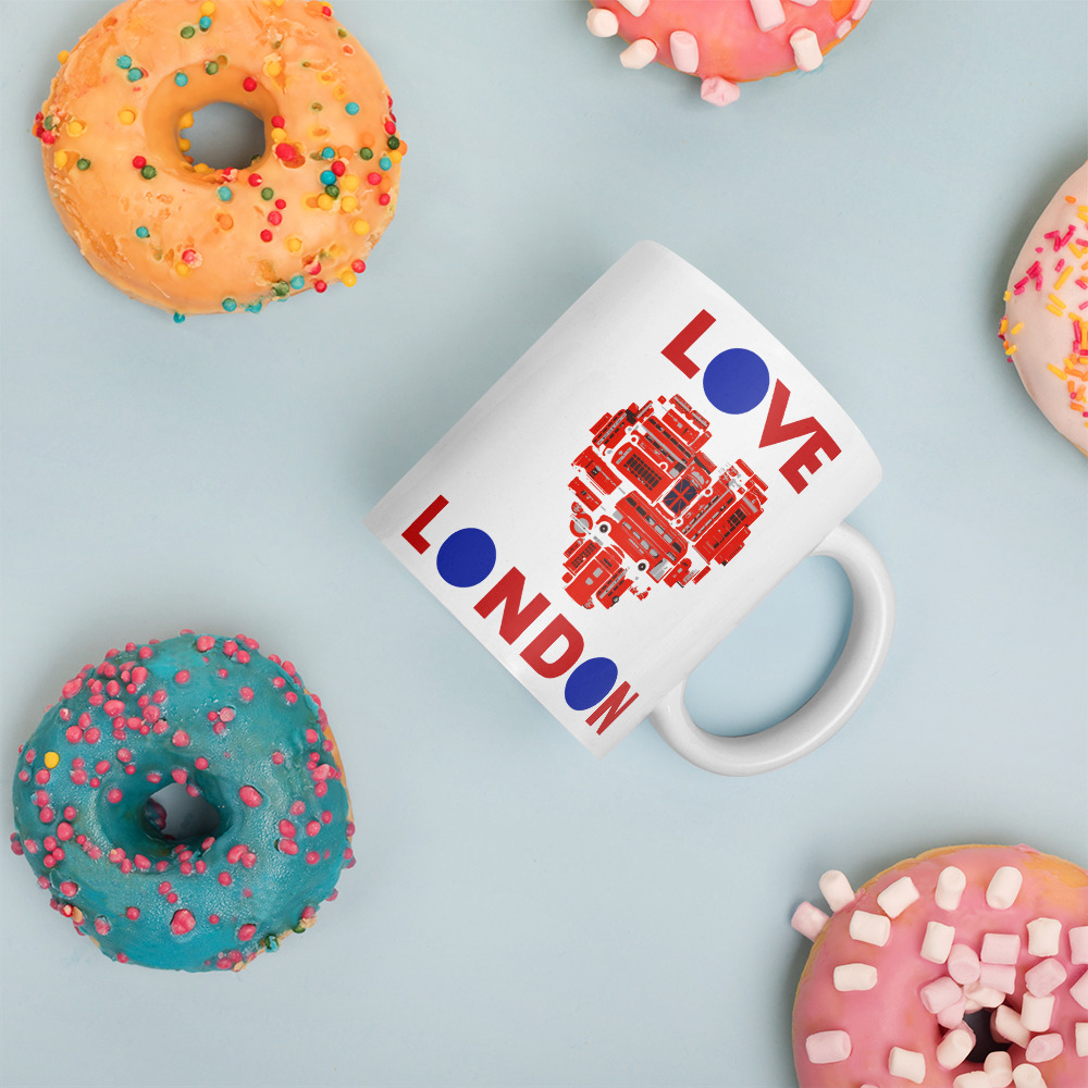 Anglotees Classic Design: Love London - Mug