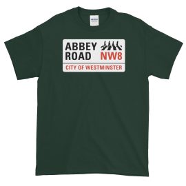 Anglotees Classic Design: Abbey Road Beatles Tribute - Short-Sleeve T-Shirt