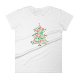 Great British Christmas - Women's Anvil Soft-style short sleeve t-shirt