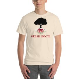 Welsh Roots Men's Short Sleeve T-Shirt Gildan