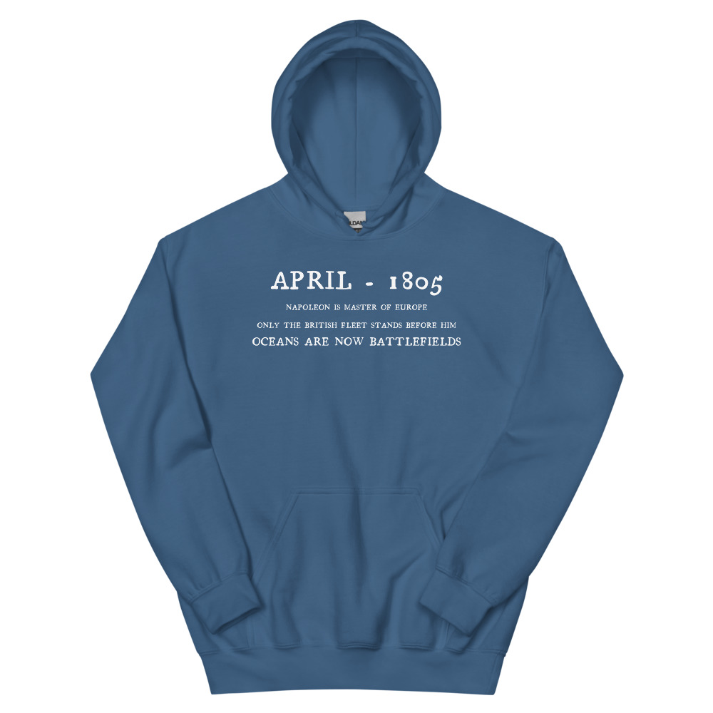 Oceans are Now Battlefields - Master and Commander Tribute - Unisex Hoodie - Image 4