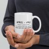 Oceans are Now Battlefields - Master and Command Tribute - White glossy mug