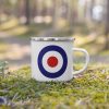 RAF Royal Air Force Roundel Tribute Enamel Mug