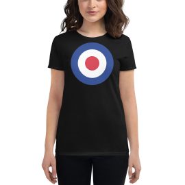 RAF Royal Air Force Roundel Tribute Women's short sleeve t-shirt