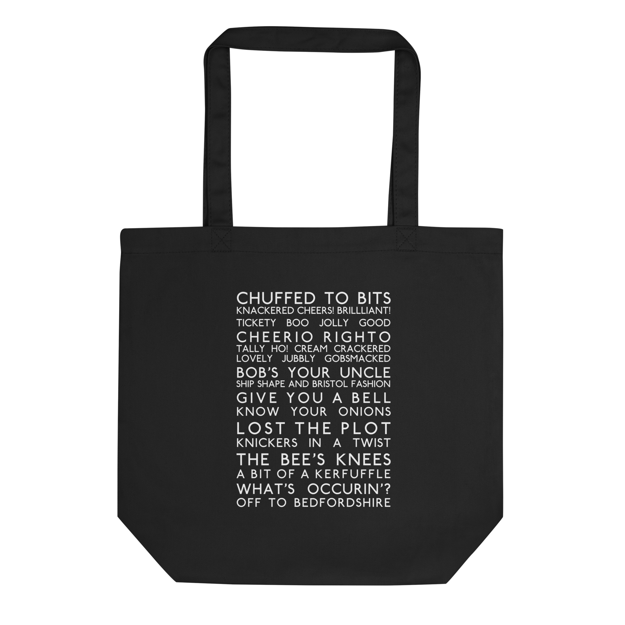 British Slang Bus Blind Eco Tote Bag - Image 2