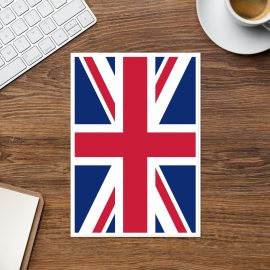 Union Jack Sticker sheet
