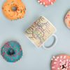 Classic Harry Beck London Tube Map Tribute White glossy mug