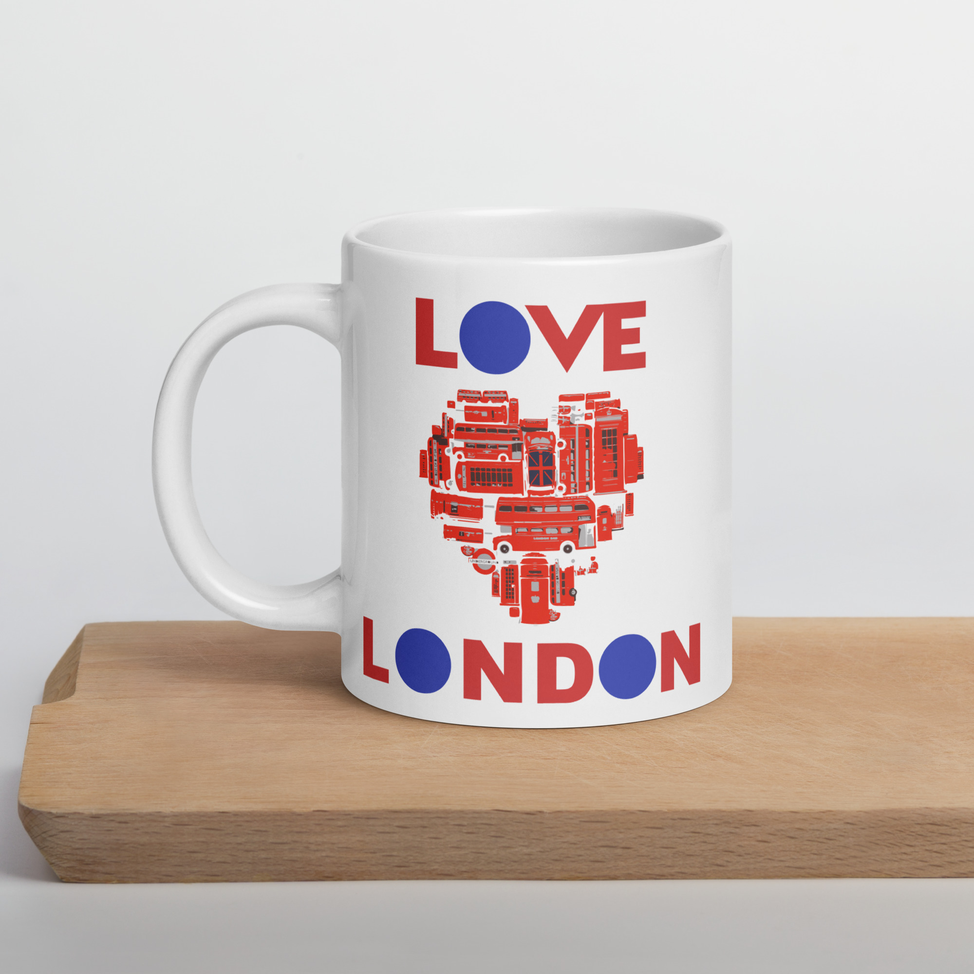 Anglotees Classic Design: Love London - Mug - Image 5
