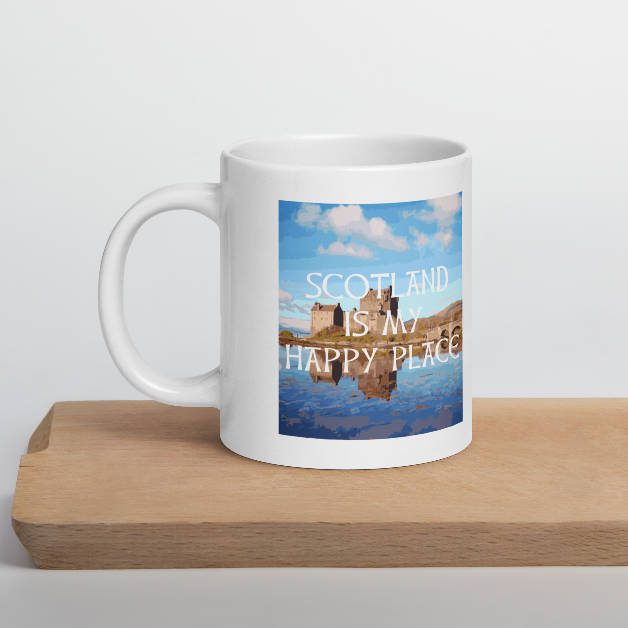 Scotland is my Happy Place - Mug - Image 7