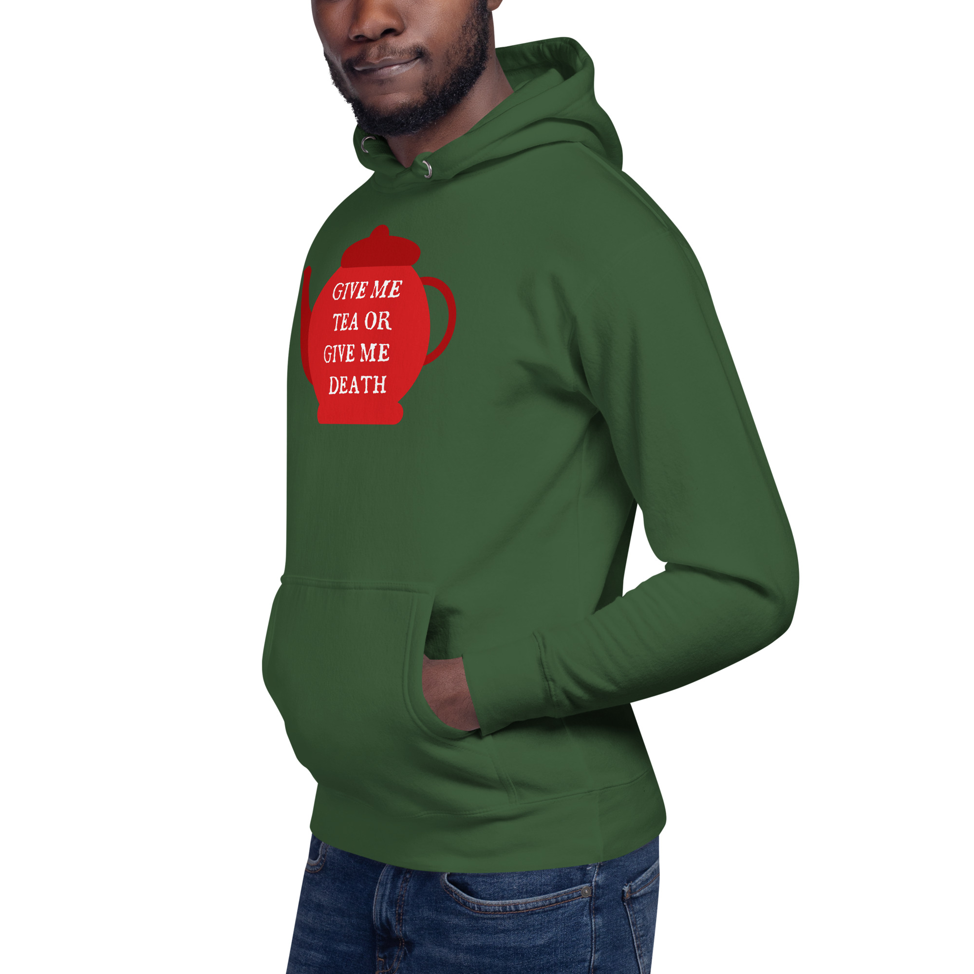 Give Me Tea or Give me Death - Unisex Hoodie - Image 14