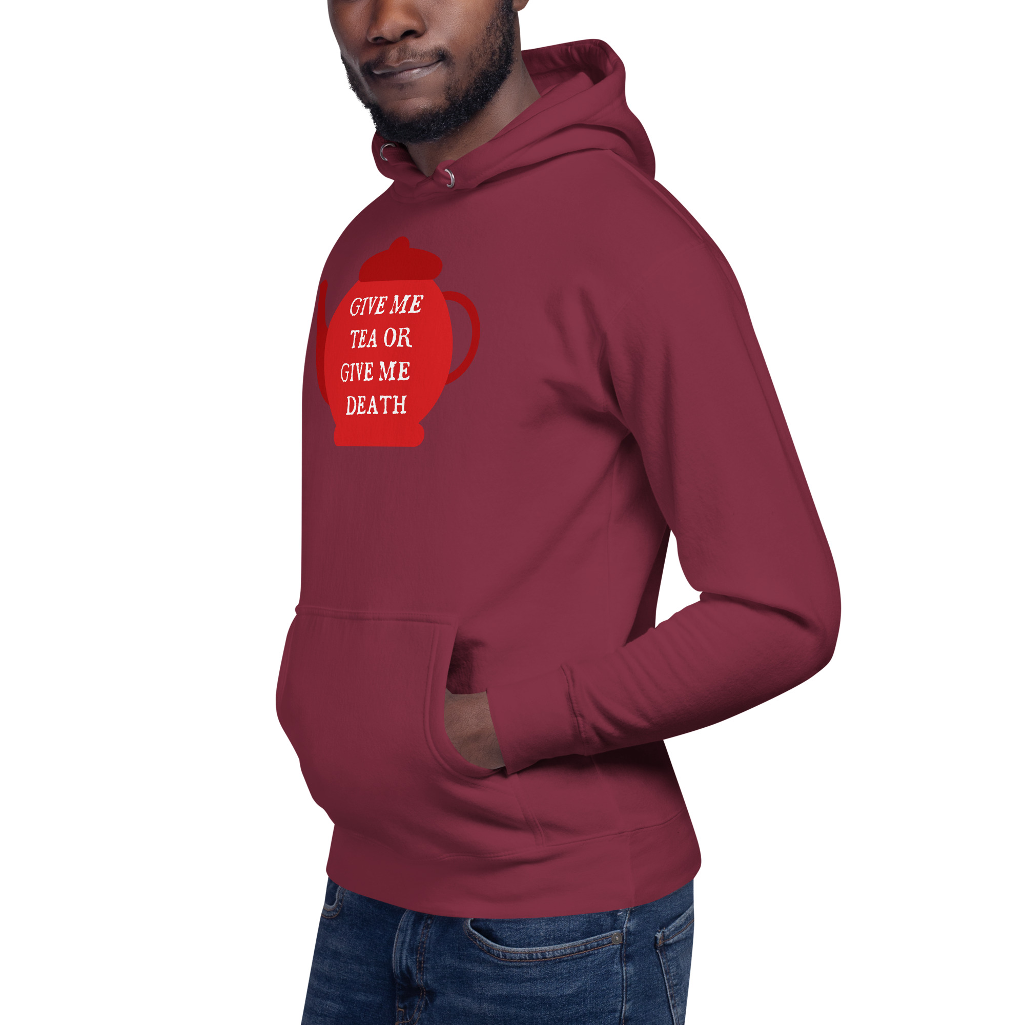 Give Me Tea or Give me Death - Unisex Hoodie - Image 6