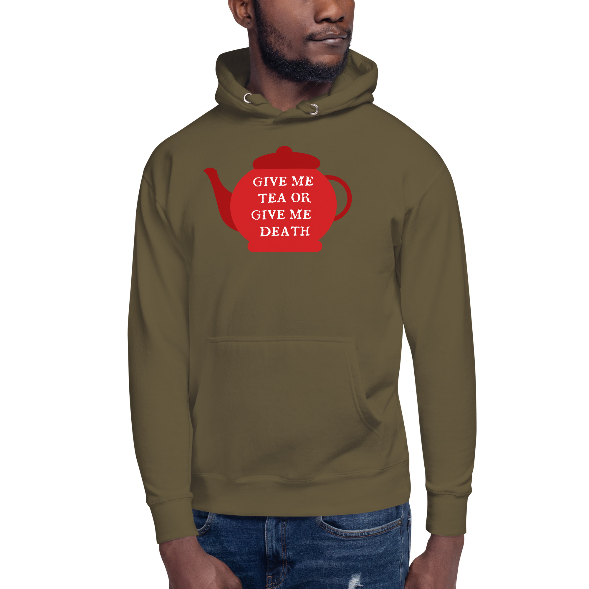 Give Me Tea or Give me Death - Unisex Hoodie - Image 15