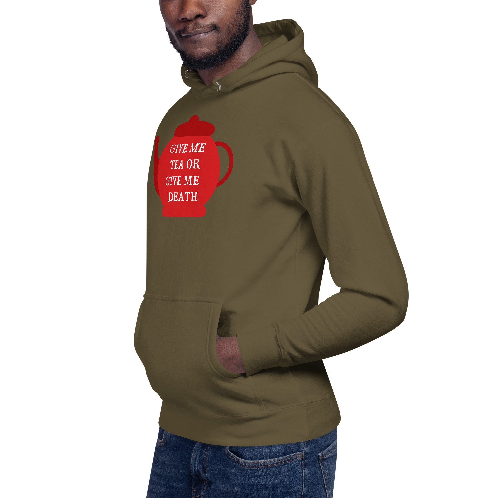 Give Me Tea or Give me Death - Unisex Hoodie - Image 16