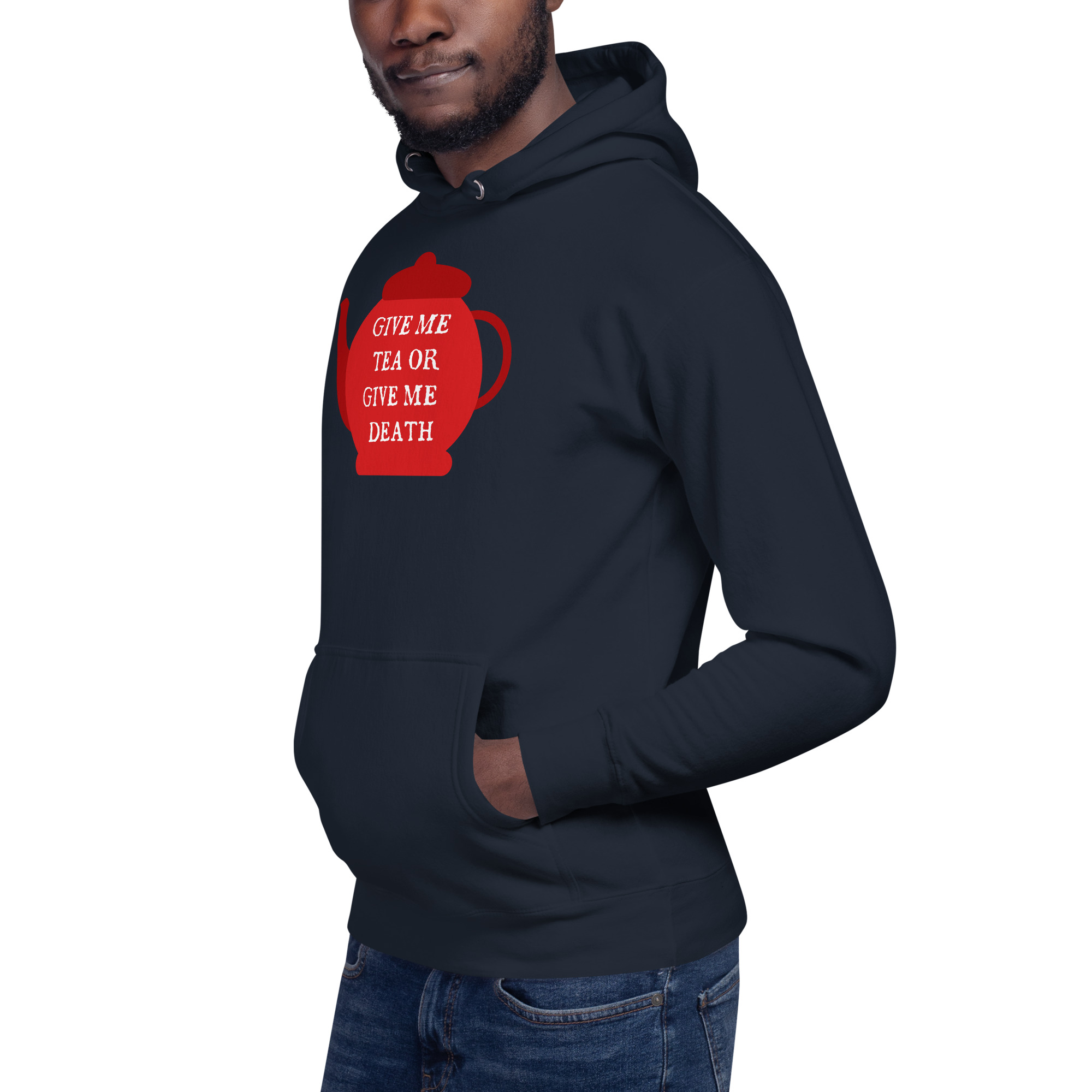 Give Me Tea or Give me Death - Unisex Hoodie - Image 4