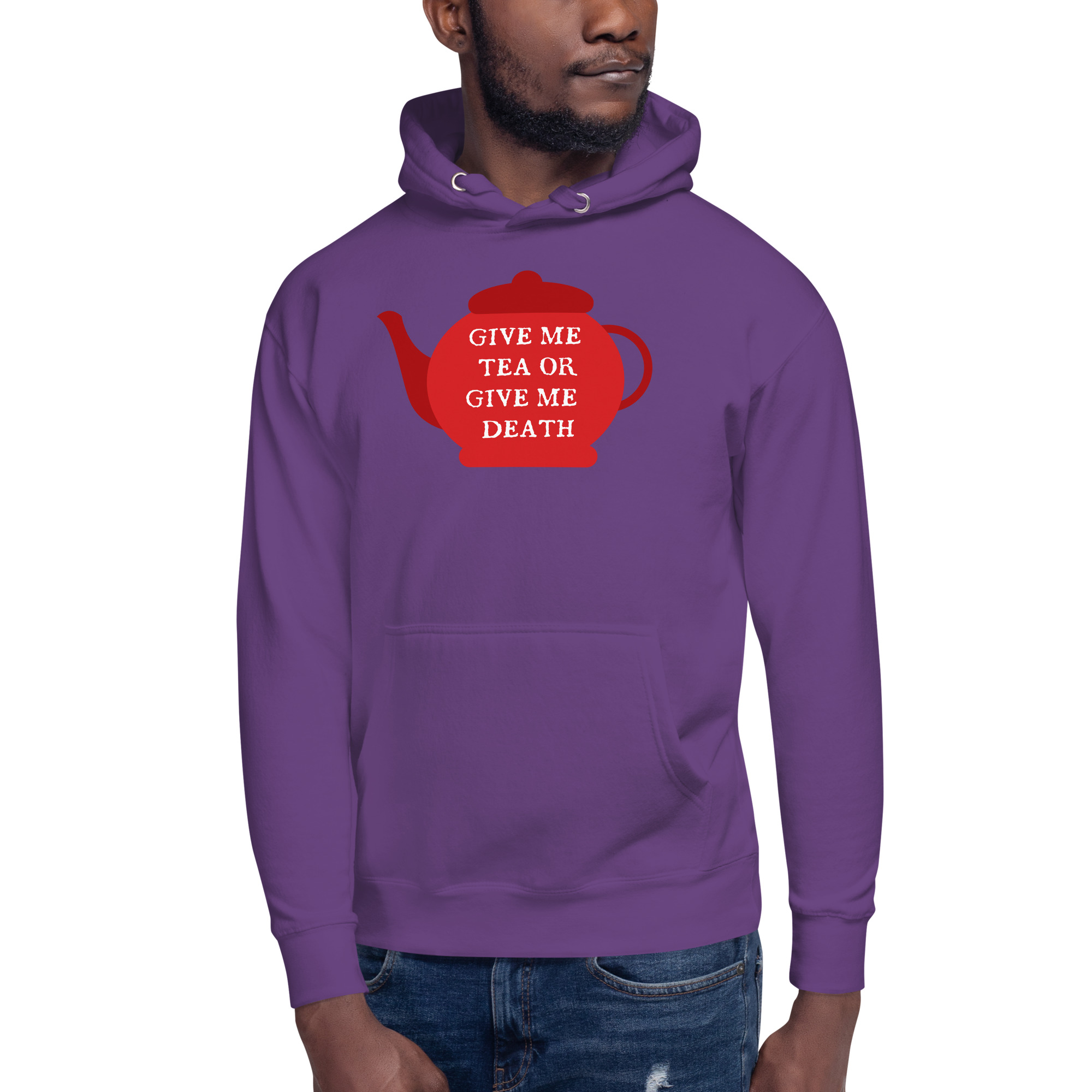 Give Me Tea or Give me Death - Unisex Hoodie - Image 11