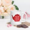 Give me Tea or Give Me Death - White glossy mug